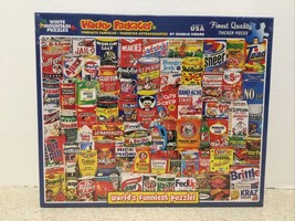 NEW 2014 White Mountain Wacky Packages 1000 Piece Puzzle Sealed - £19.41 GBP