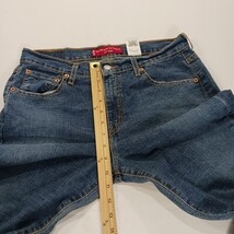 Vtg Levi's Nouveau Boot Cut Stretch Jeans 515 Denim Women’s Blue 10 MIS (31×31) image 6