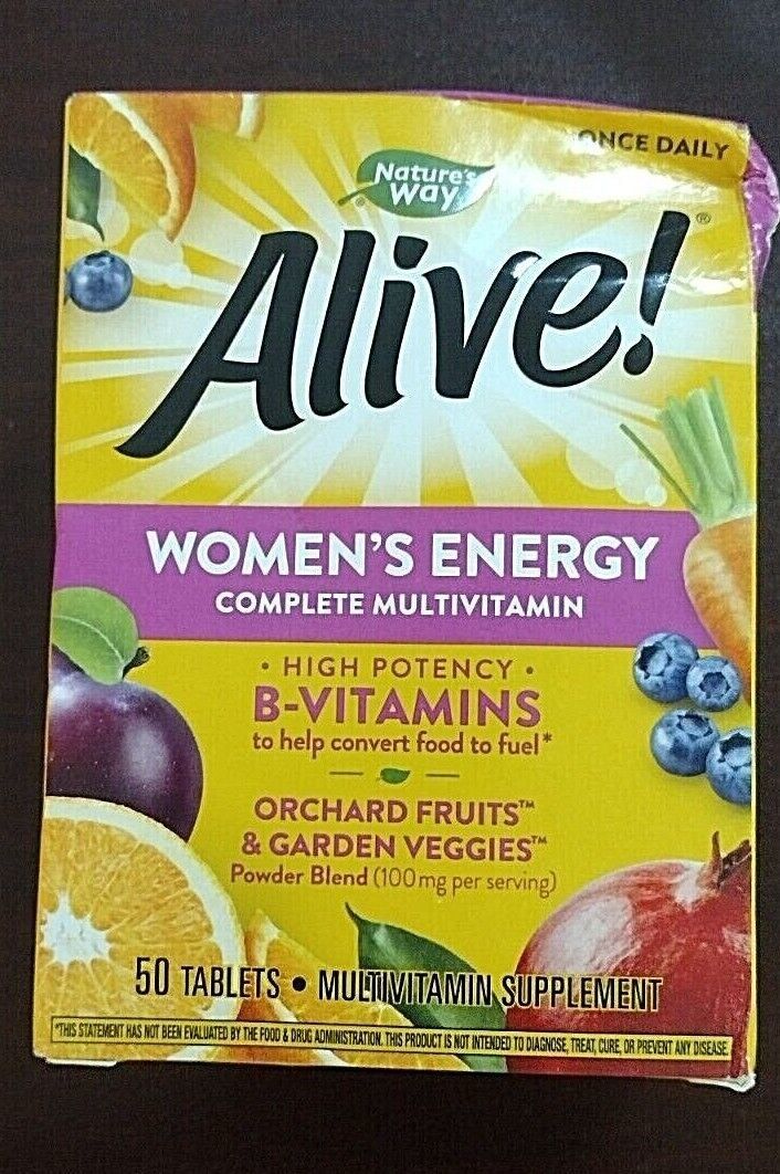 Primary image for Nature's Way Alive Women's Energy Complete Multivitamin 50 Tablets