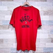 Memphis Hustle NBA G League Nike Dri Fit Mesh Tee Red Mens Large Tall LT - $34.65