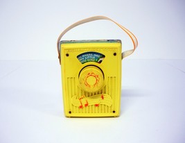 Fisher Price Pocket Radio Music Box "Oh Where Has My Little Dog Gone" Works 1964 - $19.30