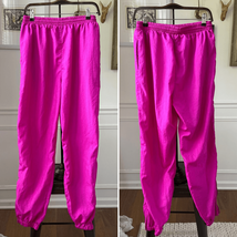 Vintage 90s 1994 Magenta Fuchsia Link Windbreaker Track Pants M - $512.58 MXN