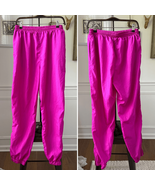 Vintage 90s 1994 Magenta Fuchsia Link Windbreaker Track Pants M - $512.58 MXN