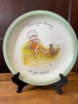 Holly Hobbie Collectible Plate Count your Blessings Holly Hobbie Cats 1972 - £28.91 GBP