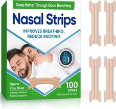 Nasal Strips,Extra Strength Nasal Strips for snoring, 100 Count | Effective - $28.59