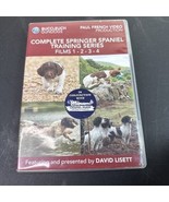 Springer Spaniel Training DVD Set 1-4 David Lisett Gundog Complete Series  - $44.99