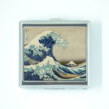 20 CIGARETTES CASE box The Great Wave off Kanagawa card ID holder Pocket - £15.10 GBP