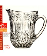 RCR Royal Crystal Rock Pitcher Italy Impero Pattern New in Box Beautiful - £32.60 GBP