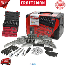 Craftsman 320 Piece Pc Mechanic&#39;s Tool Set With 3 Drawer Case Box Fast S... - £163.98 GBP