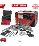 Craftsman 320 Piece Pc Mechanic&#39;s Tool Set With 3 Drawer Case Box Fast S... - £154.51 GBP