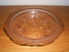 Vintage Pink Hazel Atlas Royal Lace Depression Glass Serving Vegetable Bowl - £19.68 GBP