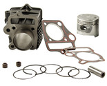 Cylinder Piston Kit for Honda ATC70 CRF70 CT70 C70 TRX70 70cc w/ gaskets - £33.03 GBP