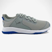 PUMA Fusion Grip Light Gray Silver Mens Waterproof Golf Shoes - $64.95