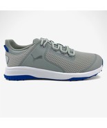 PUMA Fusion Grip Light Gray Silver Mens Waterproof Golf Shoes - $1,220.93 MXN