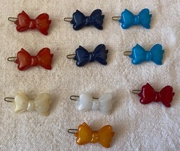 ⭕⭕Vintage, 10 x cheveux barrettes, cheveux épingles, retro of the 80s - $9.90