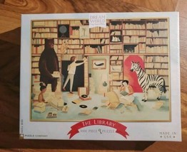 The Library 1000 Piece Jigsaw Puzzle Emily Winfield Martin Dream World S... - $32.66