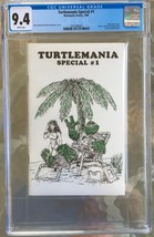 Turtlemania Special #1 (1986) CGC 9.4 -- White pgs; Kevin Eastman &amp; Pete... - £592.49 GBP