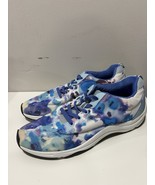 Vionic Athletic Sneakers Shoes - Womens 9.5 Blue Abstract  335 Tourney 9004 - $467.16 MXN