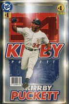 Kirby Puckett Cartoon Comic Poster Print Metal Sign 12x8in Twins Limited Ee - $34.72 CAD