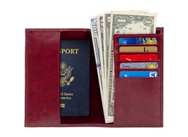Passport Cover Vegen Leather for Men &amp; Women - £11.00 GBP