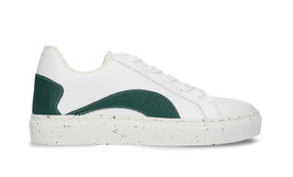 Sneakers basse unisex vegane bianche scarpe ginnastica in pelle di mela ... - £106.91 GBP