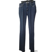 Pure Diva Denim Jeans Bootcut Dark Wash Embroidered Pockets Classic Style - £18.60 GBP