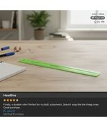 1 Pc Shatterproof Ruler for Mathematics, 12-Inch Flexible Transparent Pl... - $104.83 MXN