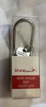 Krome Dispense C239 Wrap Around Faucet Lock with 2 Alike Keys Lock Features - £27.85 GBP