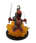 Marvel Deadpool Q-Fig LootCrate Exclusive Figure 2015 QMx Explosion Base... - $5.93