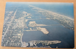 Daytona Beach Postcard  Aerial View VINTAGE  Unused Unposted - £2.71 GBP