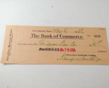 1956 New Albany Miss Coca Cola Bottling Works Payroll Check Coke - $14.80
