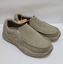 Skechers Cohagen Men&#39;s Slip-On Shoes Size 10 - Color Taupe - £32.13 GBP