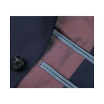 Men Renoir Suit Super 140s Soft Wool 2Button Side Vent Classic Fit 508-19 Navy image 4