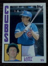 Larry Bowa, Cubs,  1984 #757 Topps  Baseball Card GDC - GREAT CARD - £2.37 GBP