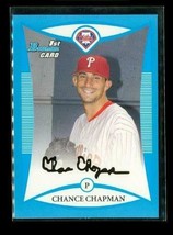 2008 Topps 1ST Bowman Blue Baseball Card BP21 Chance Chapman Phillies Le 205/500 - £6.56 GBP