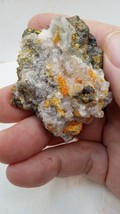 Wulfenite / Calcite beauty - Mexico - Display Size ~ free shipping - - £23.68 GBP