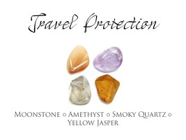 Travel Protection Crystals ~ Protect Yourself Or Others On Adventures - £11.85 GBP