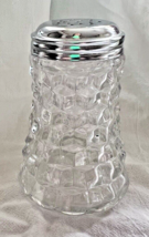 Fostoria American Sugar Shaker with Stamped Metal Top Great Shape - $64.35