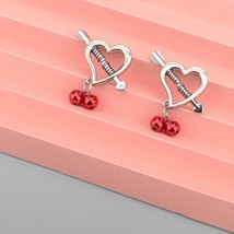 Sexy Nipple Clamps Non Piercing For Women, Stainless Steel Heart Nipple Clips No - £20.39 GBP
