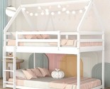 Th-00231-E Twin Low Bunk Bed, White House - $435.99