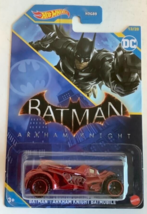 NEW Mattel HLK67 Batman Arkham Knight BATMOBILE 1:64 Scale Vehicle dc co... - $10.30