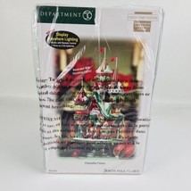 Department 56 Poinsettia Palace Limited Edition 160 of 15,000 North Pole 56796 - £78.63 GBP