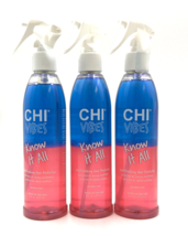 CHI Vibes Know It All MultiTasking Hair Protector 8 oz-3 Pack - £48.46 GBP