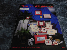 Hearts and Rainbows book 2 by Bette Ashley Cross Stitch - $2.99