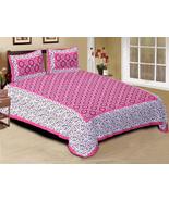 Rastogi Handicrafts Double Bedsheet Queen Size Tapestry Printed with 2 P... - £16.55 GBP