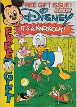 Disney Magazine #143 UK London Editions 1989 Color Comic Stories VERY GO... - $3.99