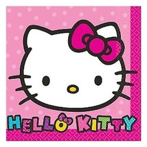 Hello Kitty Rainbow Dessert Beverage Napkins Birthday Party Supplies 16 ... - £4.19 GBP