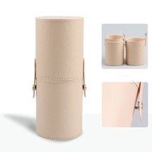 Creative Pu Leather Pine Bucket Portable Travel Cosmetic Bag Multi-Function Dust - £48.77 GBP