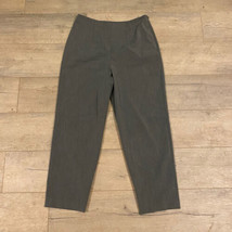 NY&amp;CO Career Dress Pants ~ Sz 12 ~ Gray ~ High Rise ~ 25.5&quot; Inseam ~ Pleated - £17.95 GBP