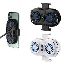 Mobile Phone Double Fan Radiator Holder FAST Cool Gamepad Game Cooler Fo... - €17,74 EUR